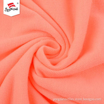 Soft Hand Garment Printed Sweater Knitted Polyester Fabric